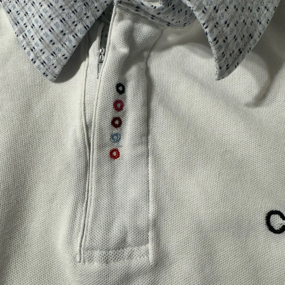 PreOwned COOGI 4xl Long sleeve cotton polo with French cuffs​ 58# - Picture 3 of 13